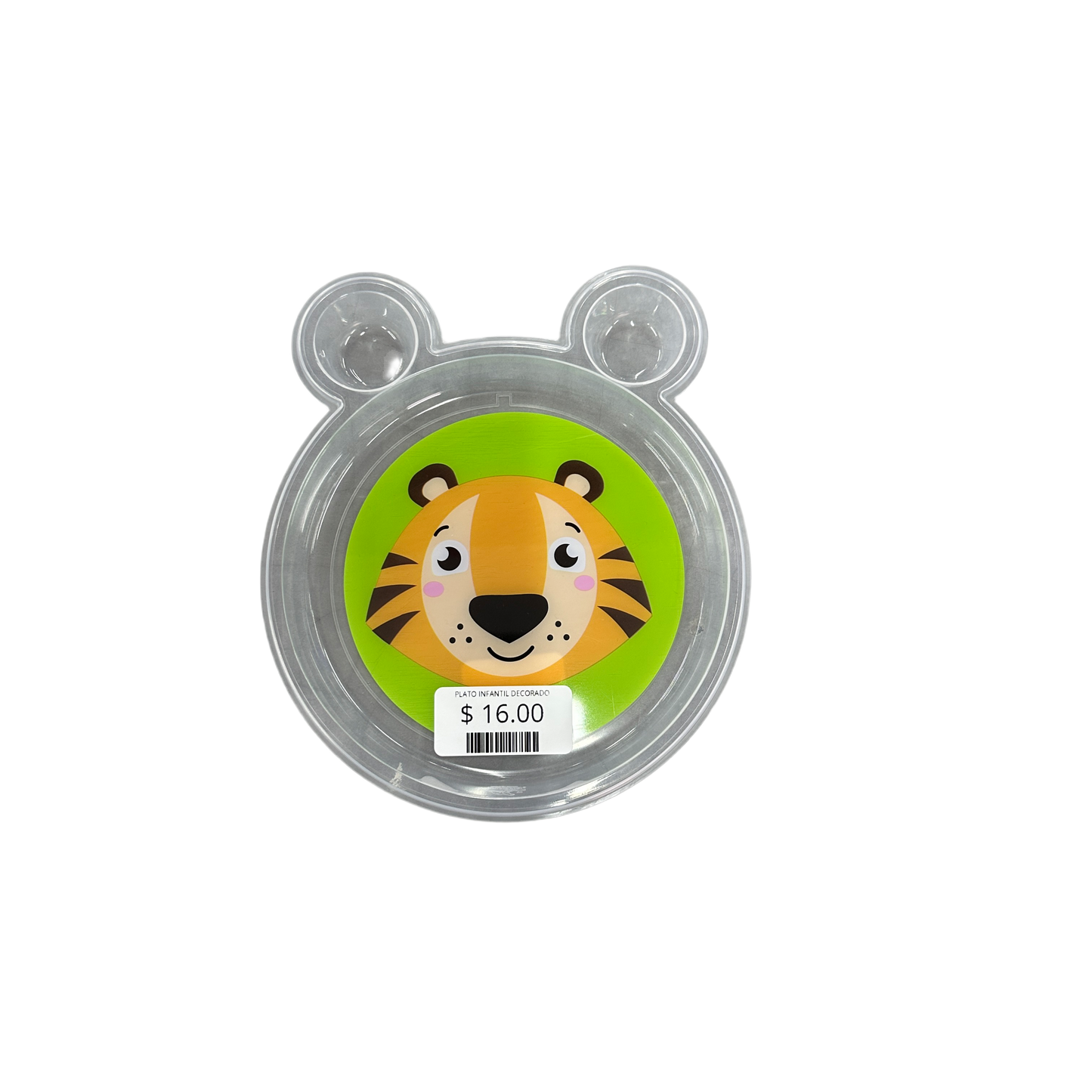 PLATO INFANTIL DECORADO