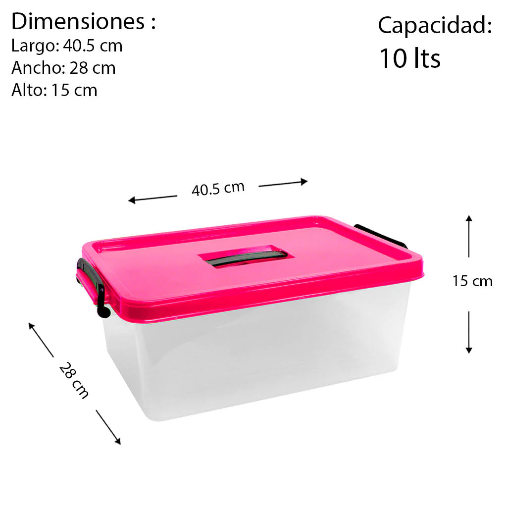 CAJA MULTIUSOS 10 L DNOVO