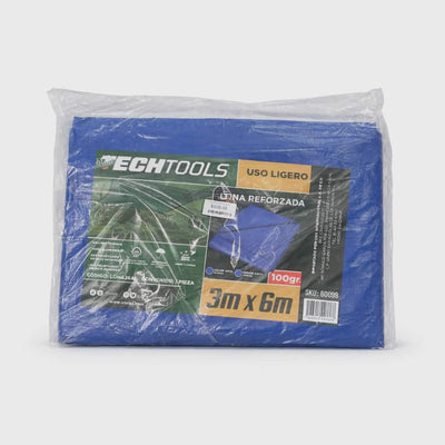 Lona Reforzada 3x6 Azul CNX