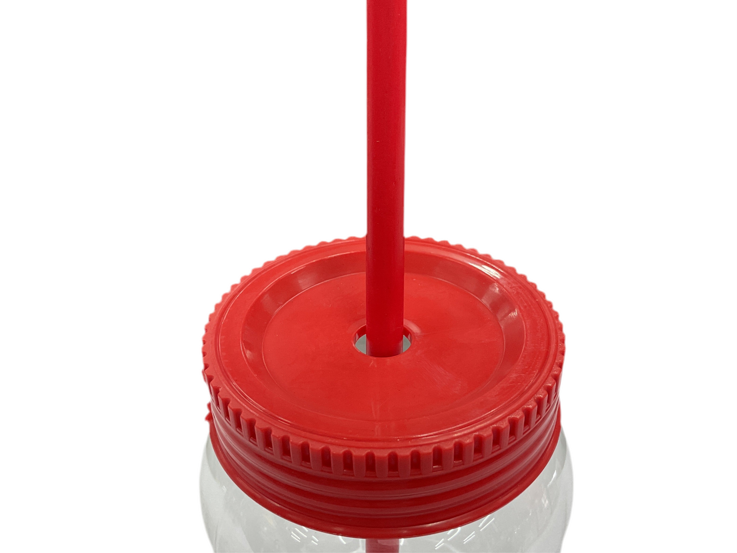 TAPA DRINKING CON POPOTE PARA TARRO