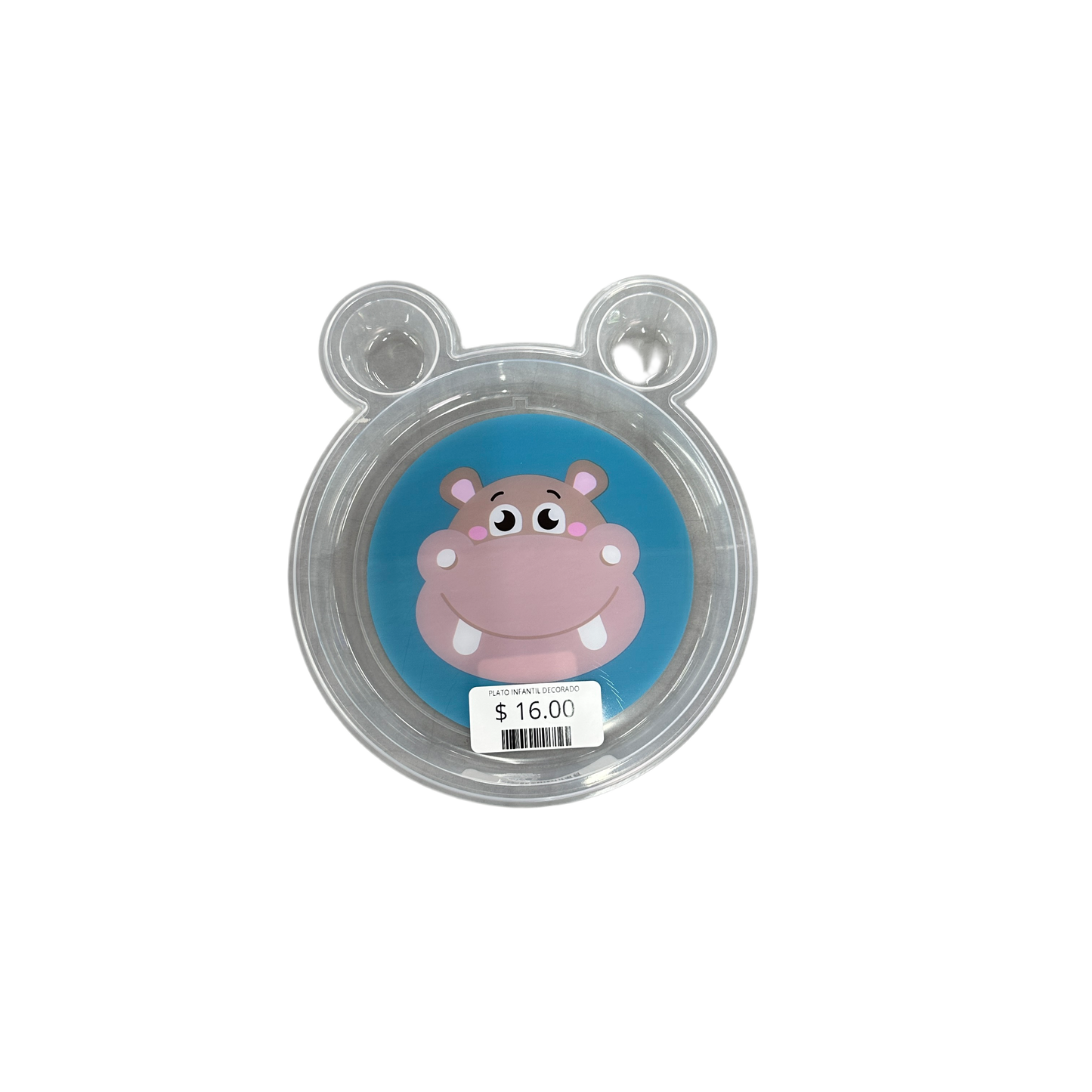 PLATO INFANTIL DECORADO
