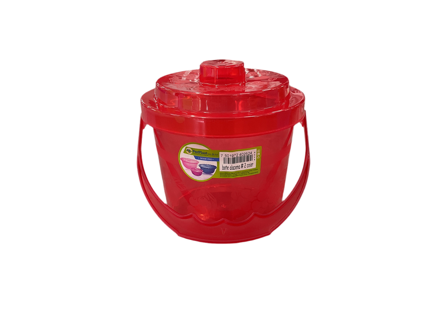 RECIPIENTE BOTE ALACENA #2 COLOR FERPLAST