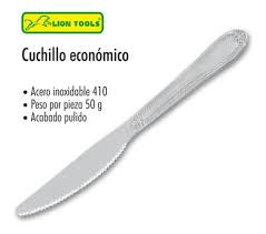 Cuchillo Económico 2.9 MM 12 Pzs.