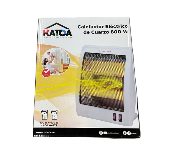 Calefactor Eléctrico De Cuarzo 800 W