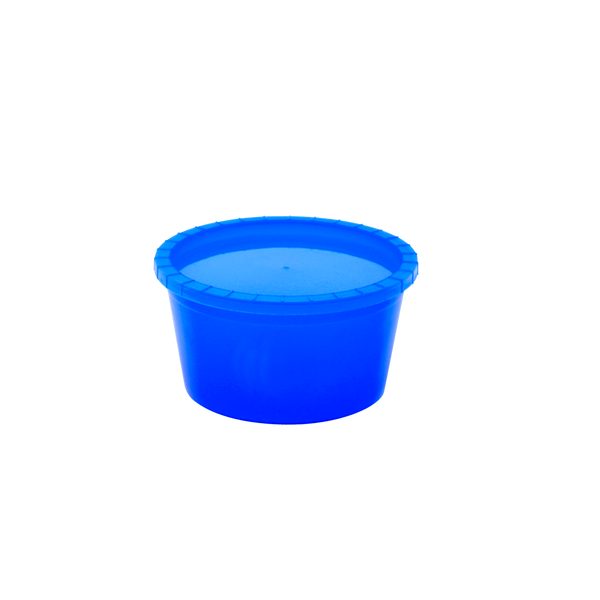 CONTENEDOR HERMETICO RAYADO REDONDO 6" DNOVO