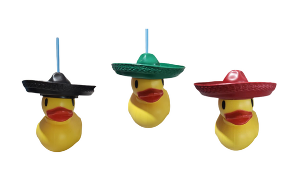 DULCERO TERMO PATO CON SOMBRERO 1 L