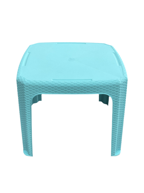 MESA INFANTIL RATTAN NUBE AZUL
