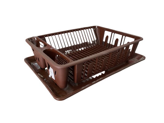 ESCURRIDOR C/CHAROLA CHOCOLATE L51.5X38 A14 ECO