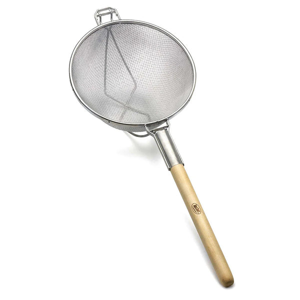 COLADOR ACERO INOX 35 CM MALLA DOBLE / MGO