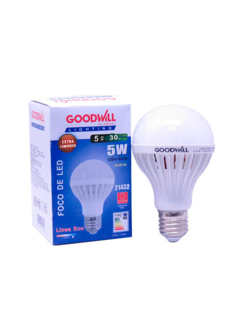 21432 LAMPARA DE LED 5W 6500K GOODWILL