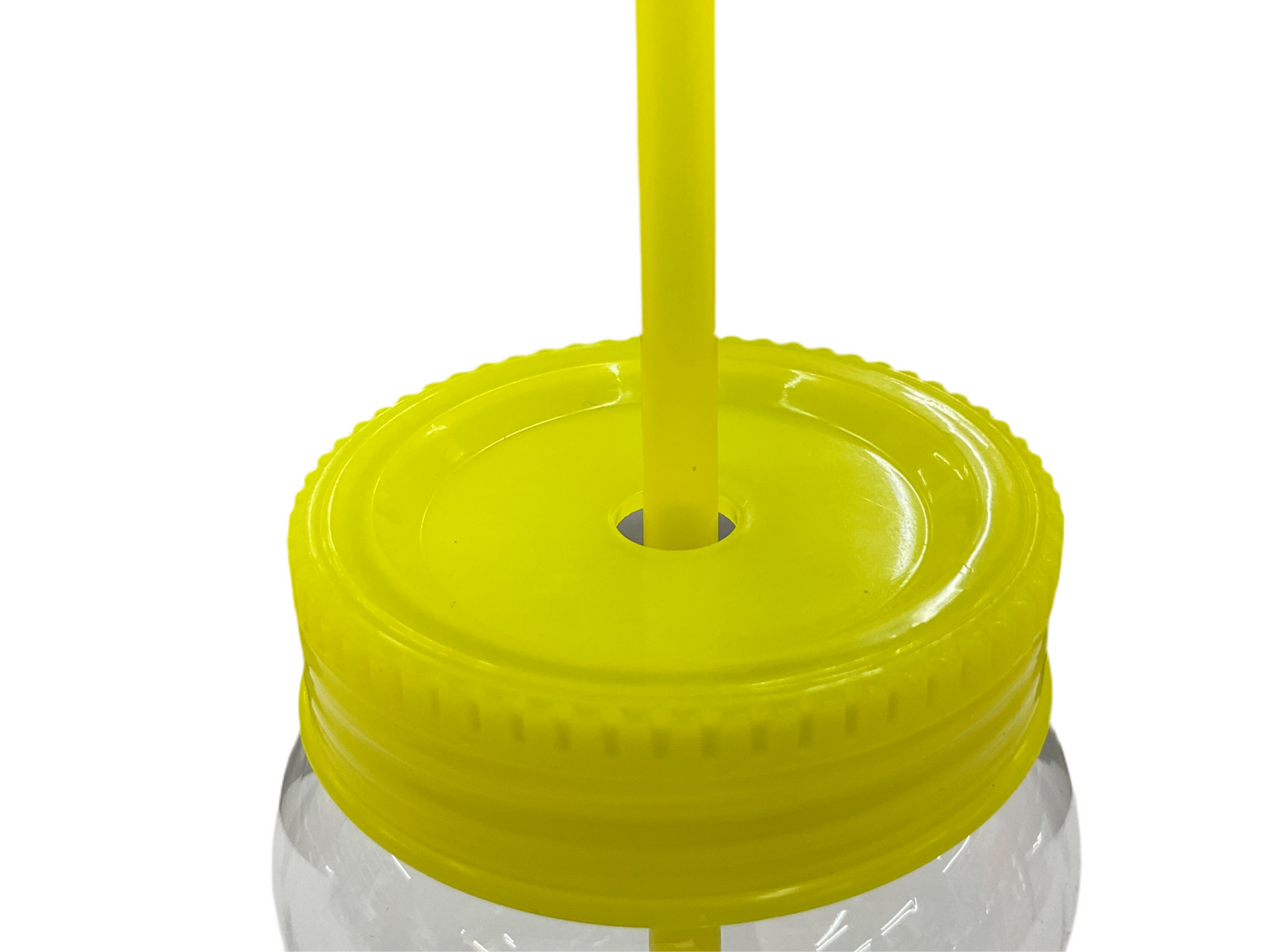 TAPA DRINKING CON POPOTE PARA TARRO