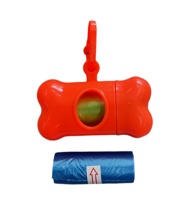 PORTA BOLSA P/ MASCOTA 2 ROLLOS