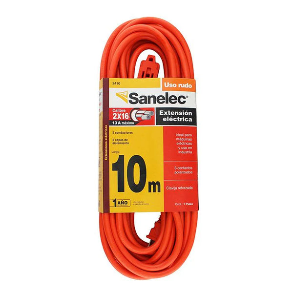 2410 SANELEC EXTENSION ELECTRICA 10M USO RUDO