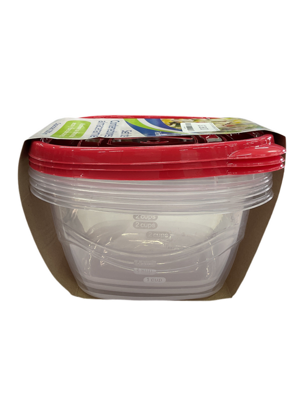 SET DE 3 CONTENEDORES DE 1200 ML