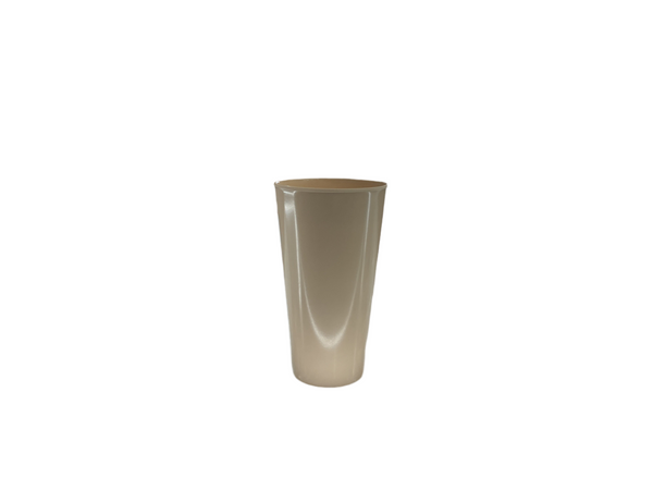 VASO MELAMINA BEIGE 635 ML