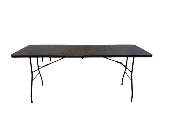 MESA PLEGABLE RATTAN 180X70 GREENLAND