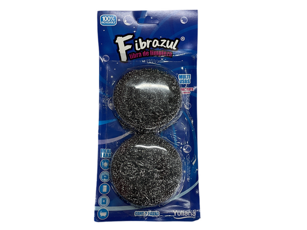 FIBRAZUL BLISTER ACERO INOX 2 PZ
