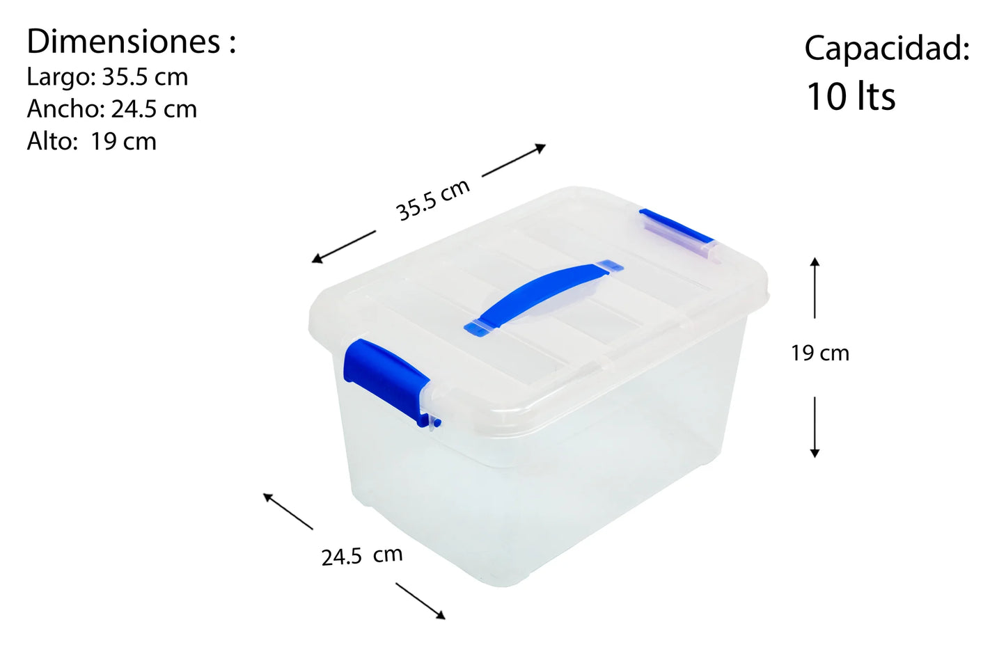 CAJA MILAN 10 L DNOVO