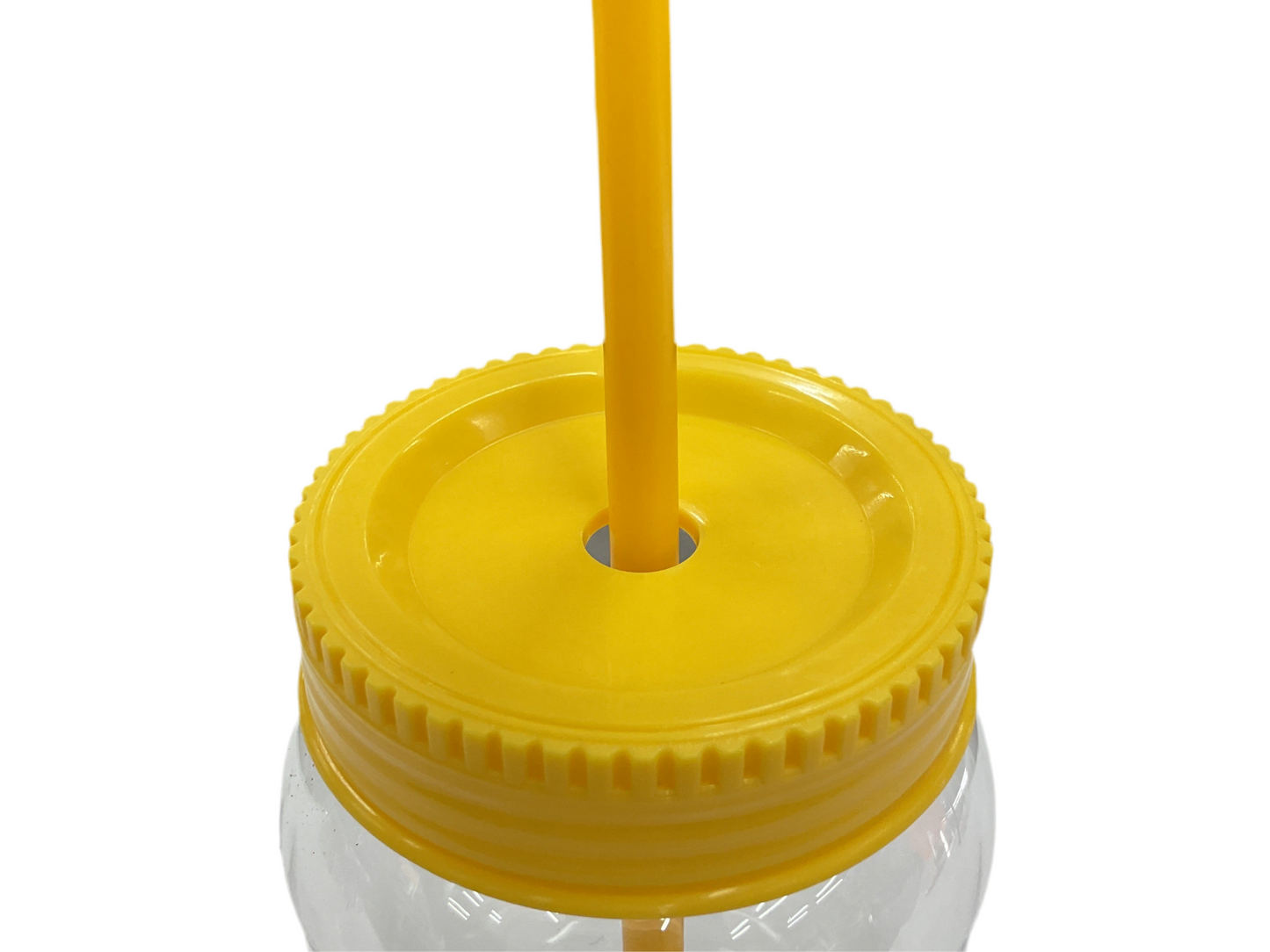 TAPA DRINKING CON POPOTE PARA TARRO