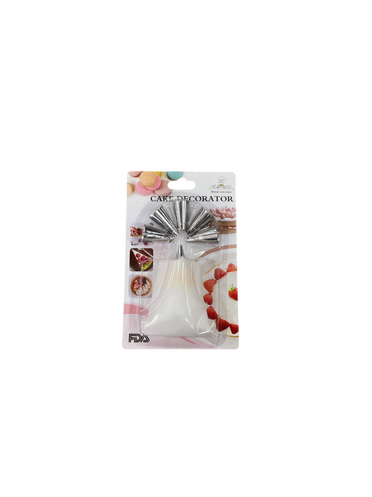 JUEGO DE DUYAS METALICAS 6 PZ PEONIA