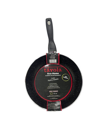 Sartén de Aluminio 22 cm 1.8 MM Eco Home Tavola
