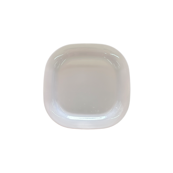 PLATO CUADRADO MELAMINA BLANCA TAVOLA