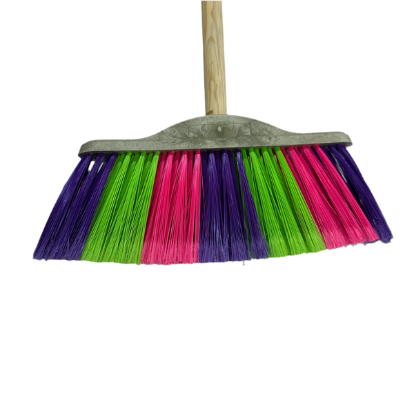 ESCOBA COLORAMA CON BASTON