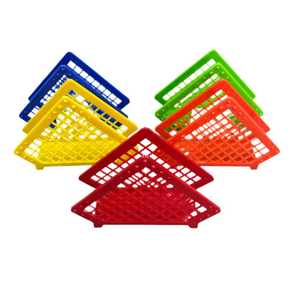 SERVILLETERO CRISTAL S/FLOR COLORES PLASVIC