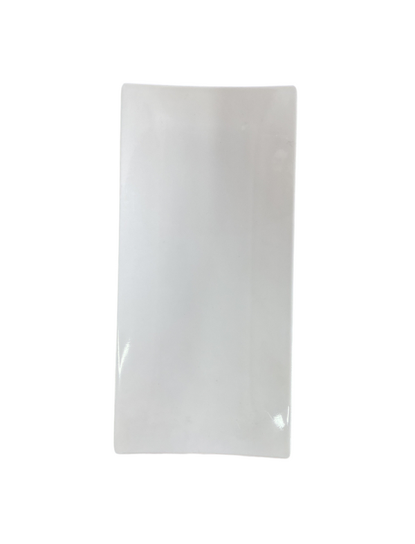 PLATO SUSHI RECTANGULAR 30.5 CM MELAMINA BLANCA TRAVESSA