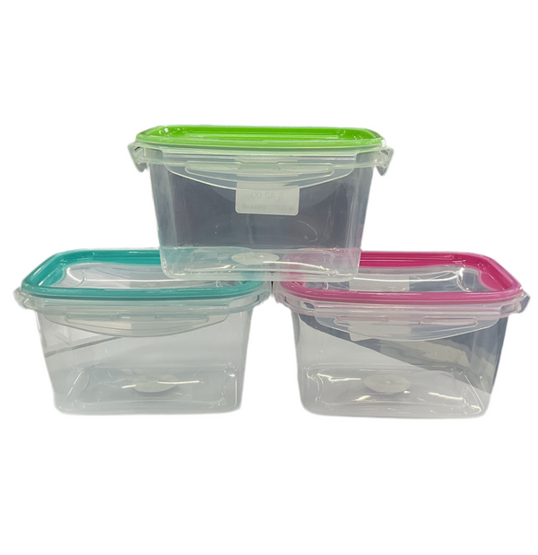 HERMETICO BI COLOR CON BROCHES PLUS 1.25 L TOROSQUI