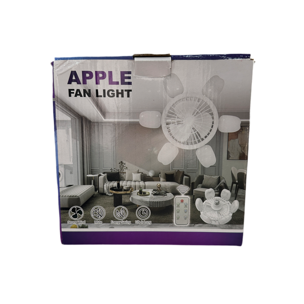 VENTILADOR LAMPARA APPLE