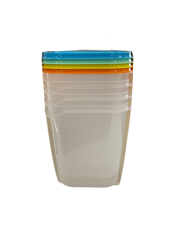 SET DE 4 CONTENEDORES DE 1100 ML TECHNOWARE