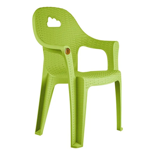 SILLA RATTAN NUBE INFANTIL VERDE