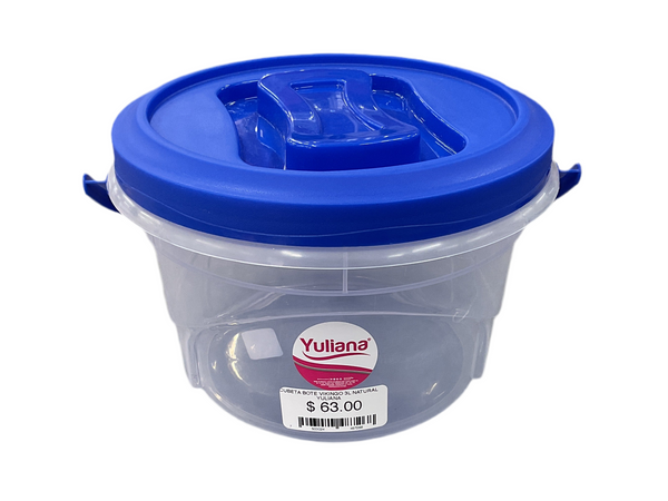 CUBETA BOTE VIKINGO 3L NATURAL YULIANA