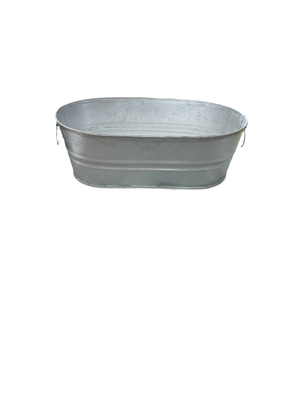 TINA OVALADA 00 GALVANIZADA