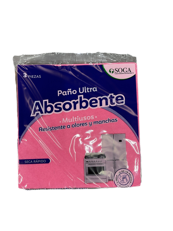 PAÑO ULTRA ABSORBENTE SOGA