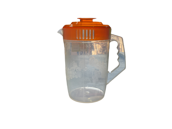 JARRA BONITA C/TAPA 4 L. NATURAL [FERPLAST]