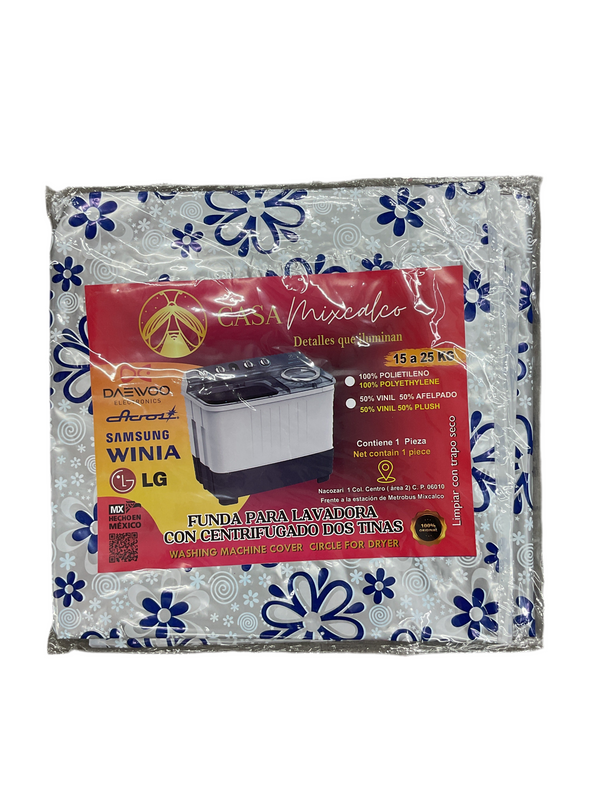 FUNDA PARA LAVADORA SECADORA CASA MIXCALCO