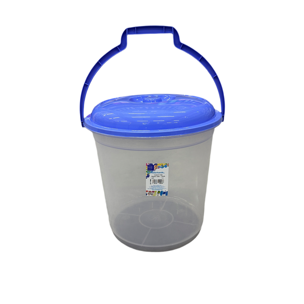 CUBETA CON TAPA 16 L PLASTIAPAN