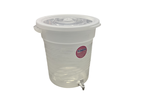 BOTE ACAPULCO NATURAL 40 L CON LLAVE