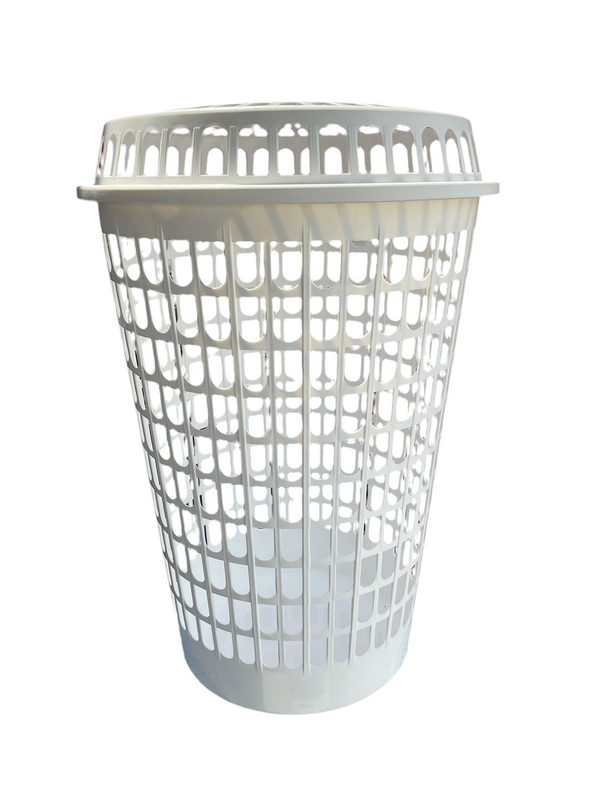 CESTO CALADO IRIS C/TAPA BLANCO