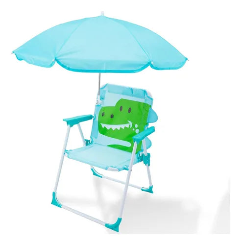 SILLA PLEGABLE INFANTIL C/SOMBRILLA