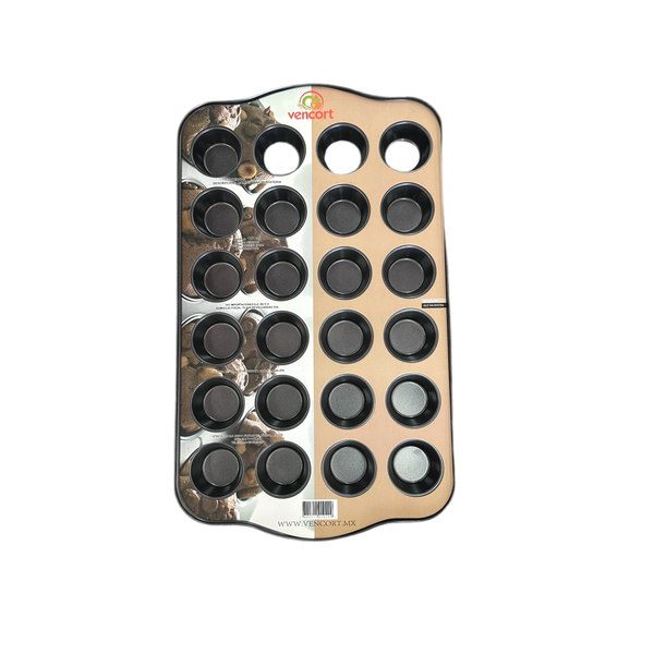 MOLDE PARA MINI MUFFIN VENCORT