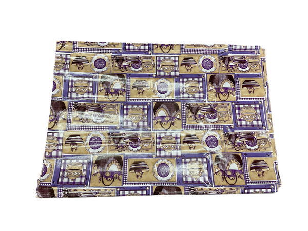 MANTEL CROSHET VINIL 50CM X 125CM