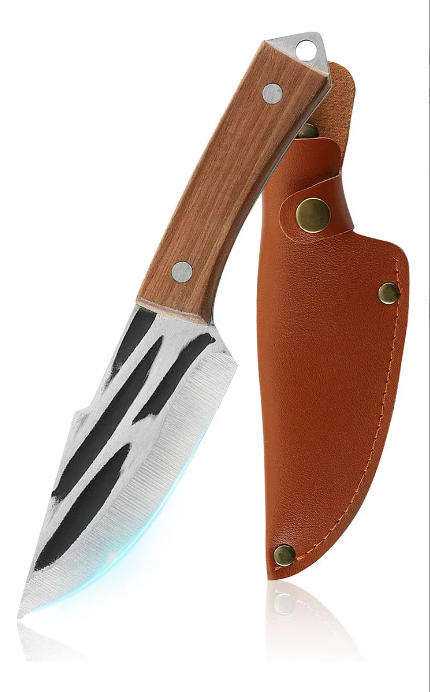 CUCHILLO CHEF DE COCINA DE INOXIDABLE PROFESIONAL FORJADO