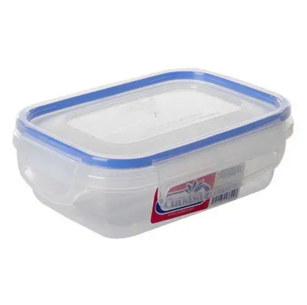 RECIPIENTE SUPER SELLO RECTANGULAR CUBASA 700 ML