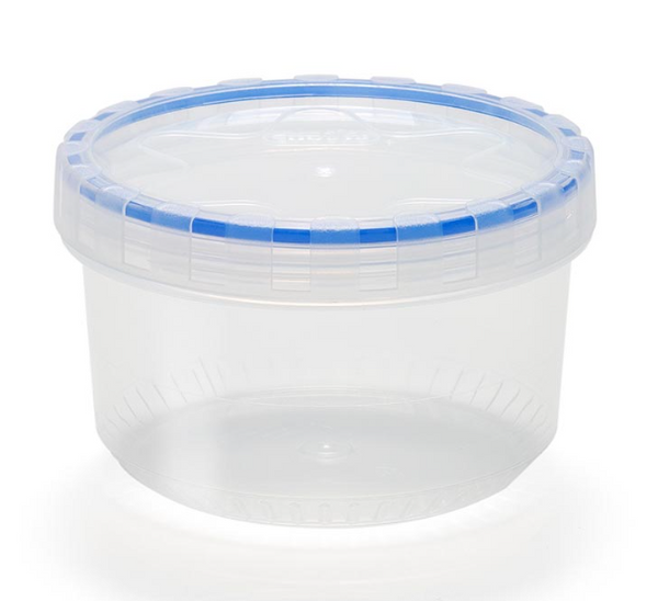 RECIPIENTE SUPER SELLO TAPARROSCA REDONDO CUBASA 900 ML