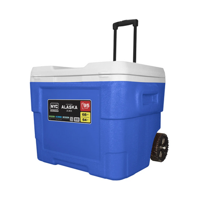 Hielera NYC Alaska 95 Latas con Ruedas — 64L, 56 Horas