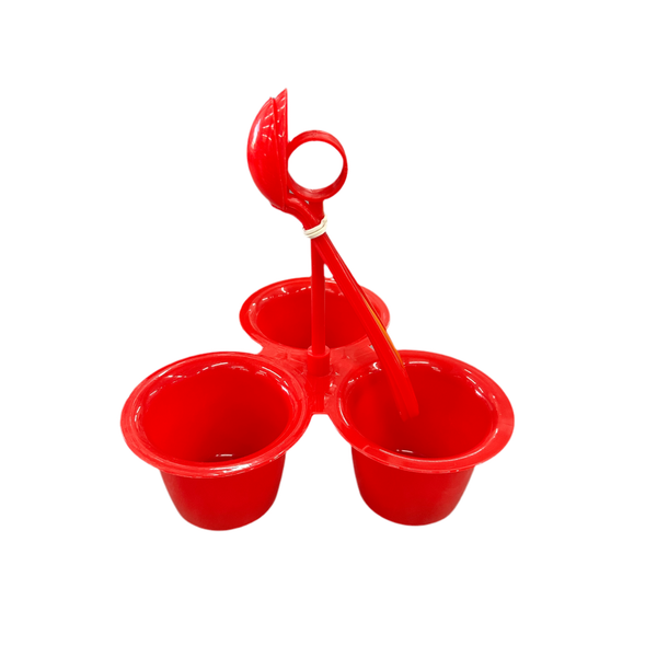 SALSERA TRES C/CUCHARA