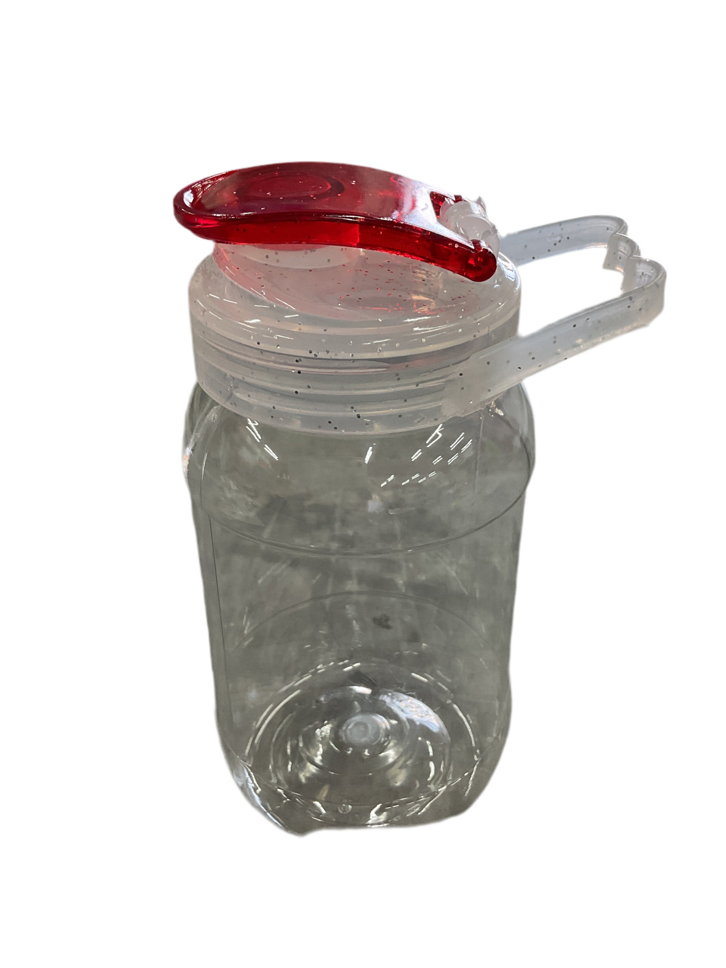 DULCERO TARRO 500 ML TRANSPARENTE TAPA SPORT BRILLOS